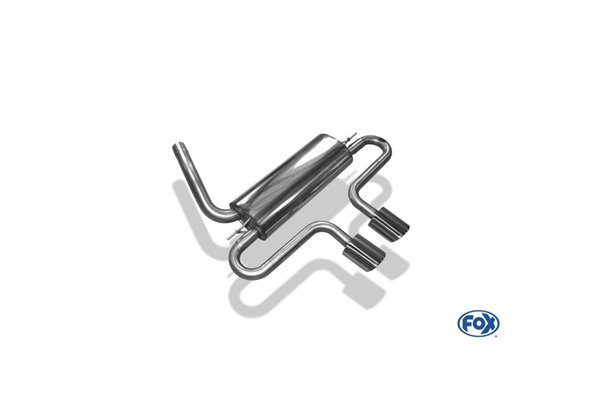 Escape deportivo Fox Ford Focus III (Bj. desde 2011) ST Fließheck Benzin