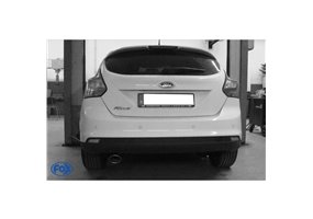 Escape deportivo Fox Ford Focus III (Bj. desde 2011) Fließheck Diesel Todos