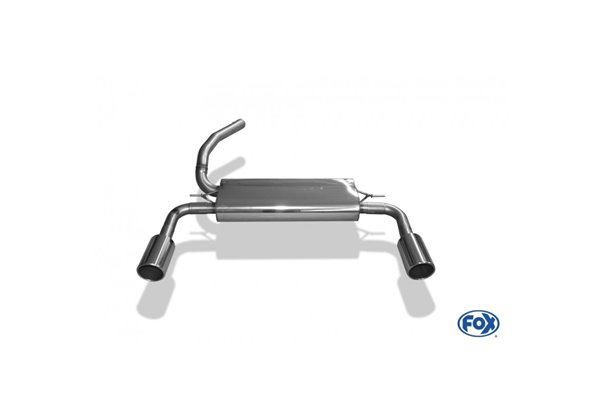 Escape deportivo Fox Ford Focus III (Bj. desde 2011) Tunier Ecoboost 1,5l 1,6l Todos