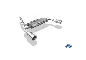 Escape deportivo Fox Ford Focus III (Bj. desde 2011) Tunier Ecoboost 1,5l 1,6l Todos