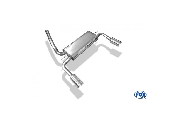 Escape deportivo Fox Ford Focus III (Bj. desde 2011) Tunier Ecoboost 1,5l 1,6l Todos