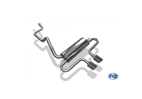 Escape deportivo Fox Ford Focus III (Bj. desde 2011) ST Turnier Diesel