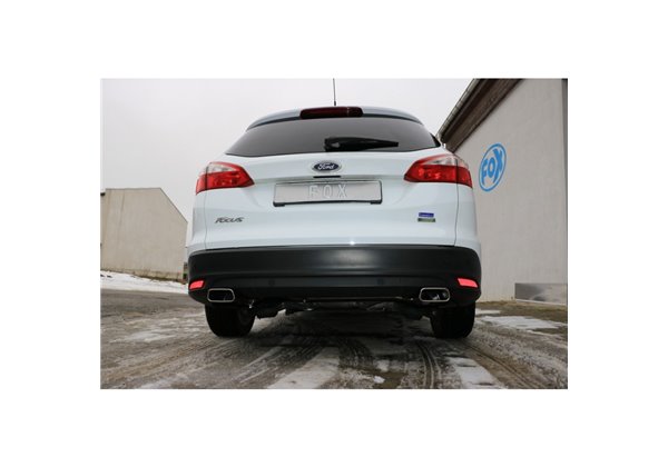 Escape deportivo Fox Ford Focus III (Bj. desde 2011) Tunier Ecoboost 1,0l Todos