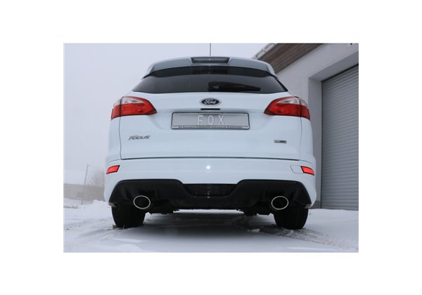 Escape deportivo Fox Ford Focus III (Bj. desde 2011) Tunier Ecoboost 1,0l Todos