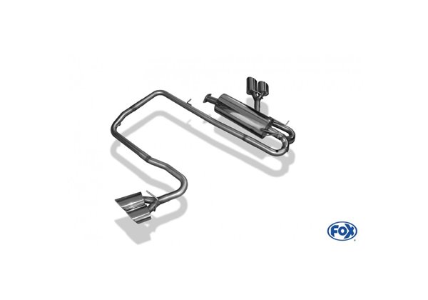 Escape deportivo Fox Ford Ranger 2011- 08/2015 Todos