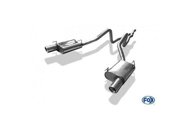 Escape deportivo Fox Ford Mustang 2004-2013 4,0l Todos
