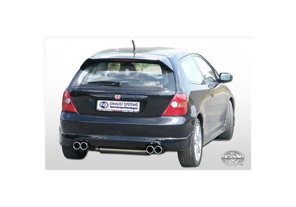 Escape deportivo Fox Honda Civic VII Type R Todos