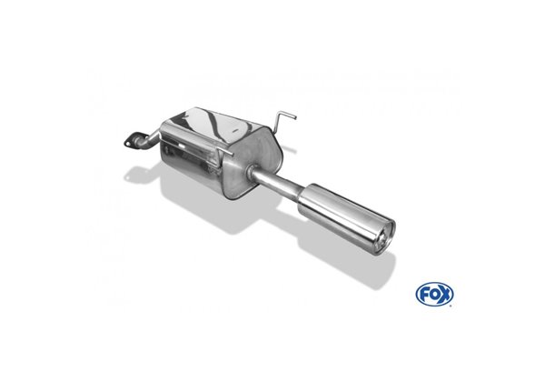 Escape deportivo Fox Honda Civic VII Coupé (EM2) Todos