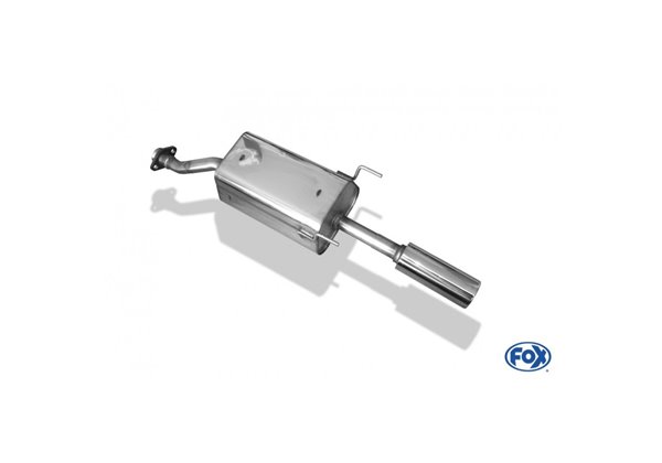 Escape deportivo Fox Honda Civic VII Coupé (EM2) Todos