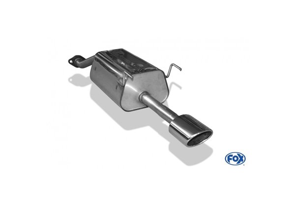 Escape deportivo Fox Honda Civic VII Coupé (EM2) Todos