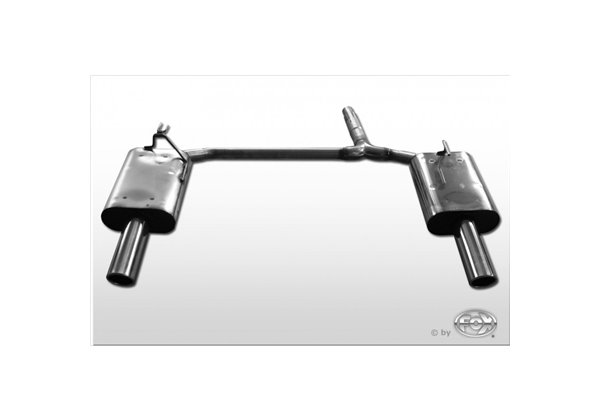 Escape deportivo Fox Honda Accord VII (Bj. desde 2003) CM1 Todos