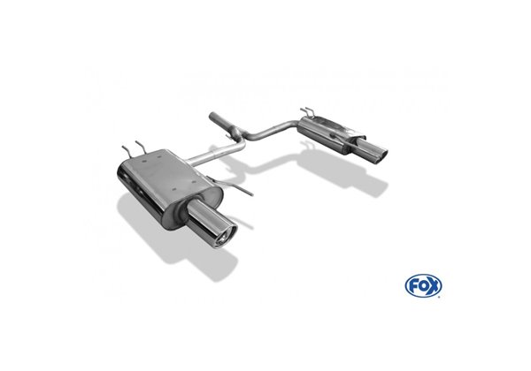 Escape deportivo Fox Honda Accord VII (Bj. desde 2003) CL9 Todos