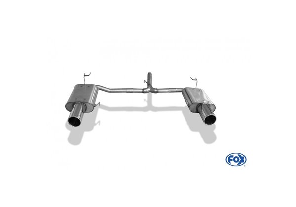 Escape deportivo Fox Honda Accord VIII (Bj. desde 2008) CU2 Todos