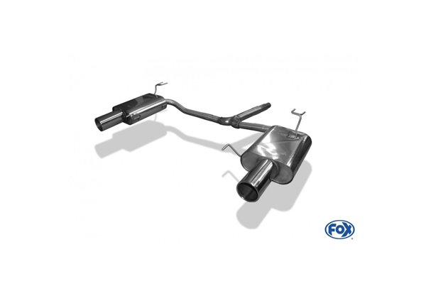 Escape deportivo Fox Honda Accord VIII (Bj. desde 2008) CU1 Todos