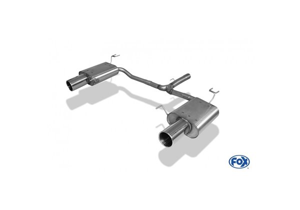 Escape deportivo Fox Honda Accord VIII (Bj. desde 2008) CU1 Todos