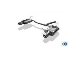 Escape deportivo Fox Honda Accord VIII (Bj. desde 2008) CU1 Todos