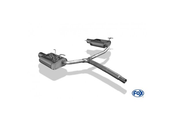 Escape deportivo Fox Honda Accord VIII (Bj. desde 2008) CU1 Todos