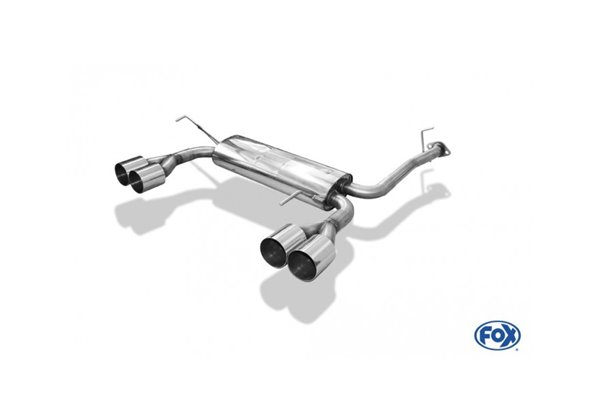 Escape deportivo Fox Honda Prelude BB9 Todos