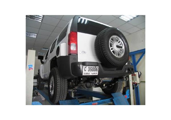 Escape deportivo Fox Hummer H3 3,5 3,7 Todos