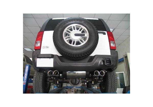 Escape deportivo Fox Hummer H3 3,5 3,7 Todos