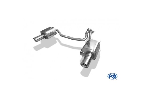 Escape deportivo Fox Hyundai Coupe GK 1,6l - 2,0l (2002-2006) Todos