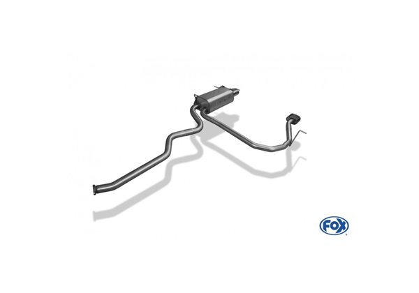 Escape deportivo Fox Hyundai Santa Fe SM (2000-03/2006) Todos