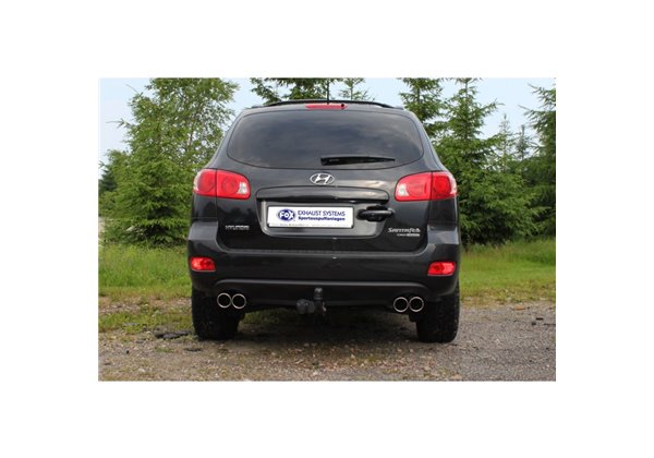 Escape deportivo Fox Hyundai Santa Fe CM (10/2005-03/2015) Todos