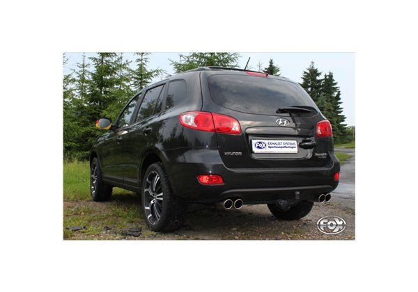 Escape deportivo Fox Hyundai Santa Fe CM (10/2005-03/2015) Todos