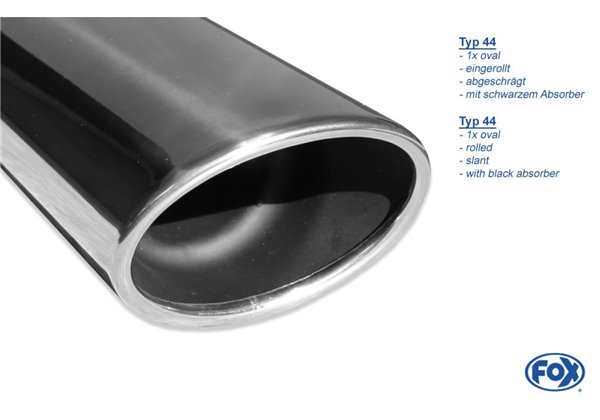 Escape deportivo Fox Hyundai Santa Fe CM 2005-2015