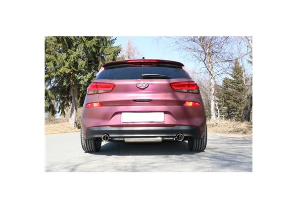 Escape deportivo Fox Hyundai i30 PDE, PD (desde 2016) 1,4l Todos