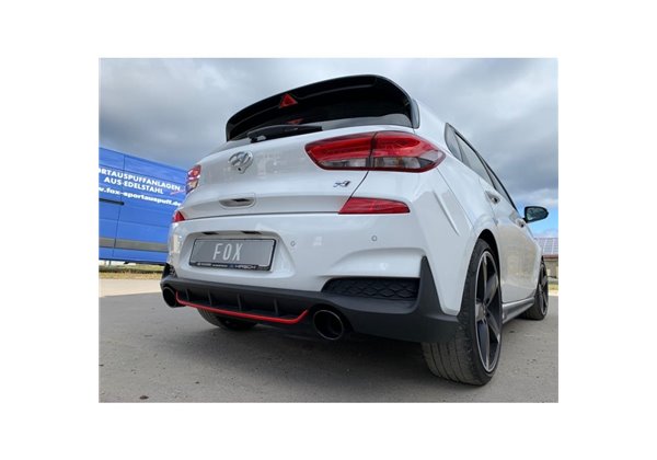 Escape deportivo Fox Hyundai i30 PDE, PD (desde 2016) i30N Todos