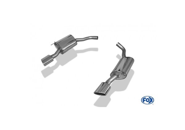 Escape deportivo Fox Jaguar XK8/ XKR 4,0l Todos