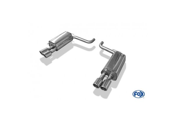 Escape deportivo Fox Jaguar XF CC9 2,7l D + 3,0l D Todos