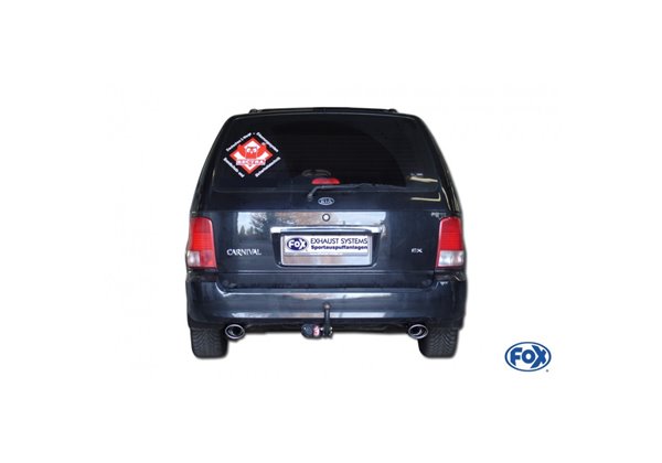 Escape deportivo Fox Kia Carnival II Todos