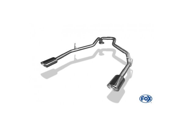 Escape deportivo Fox Kia Sorento JC Facelift Bj. desde 06/06 Todos