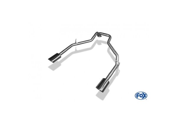 Escape deportivo Fox Kia Sorento JC Facelift Bj. desde 06/06 Todos