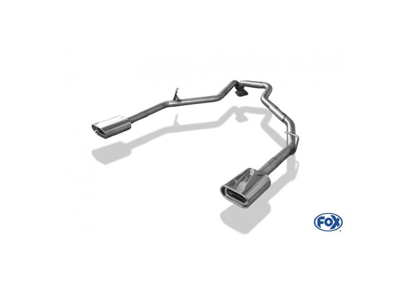 Escape deportivo Fox Kia Sorento JC Facelift Bj. desde 06/06 Todos