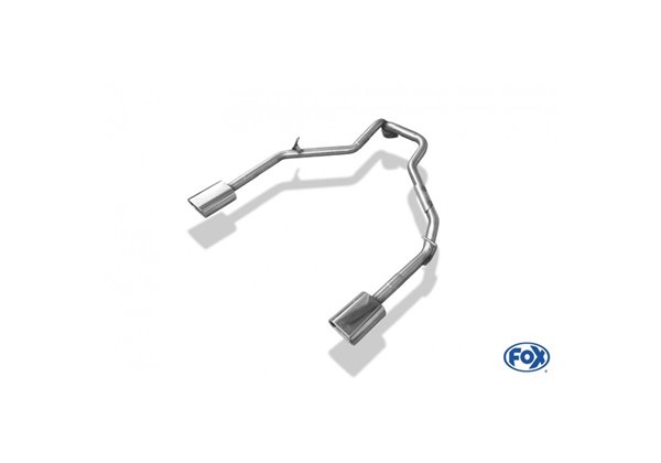 Escape deportivo Fox Kia Sorento JC Facelift Bj. desde 06/06 Todos