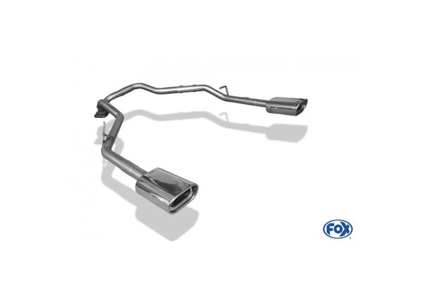 Escape deportivo Fox Kia Sorento JC Facelift Bj. desde 06/06 Todos