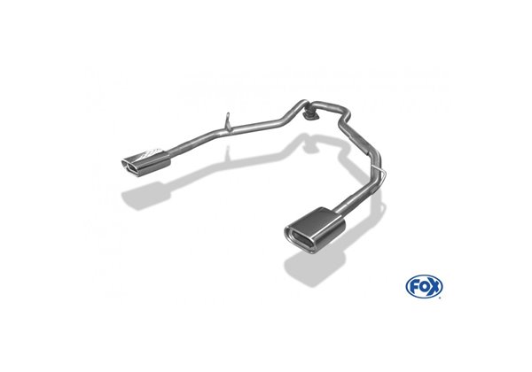 Escape deportivo Fox Kia Sorento JC Facelift Bj. desde 06/06 Todos