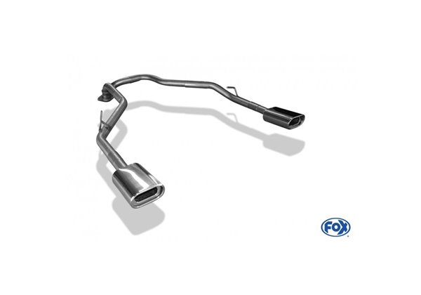 Escape deportivo Fox Kia Sorento JC Facelift Bj. desde 06/06 Todos