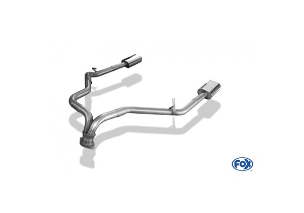 Escape deportivo Fox Kia Sorento JC Facelift Bj. desde 06/06 Todos