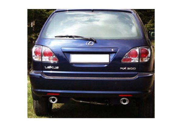 Escape deportivo Fox Lexus RX XU1 - Bj. 00-03 Todos