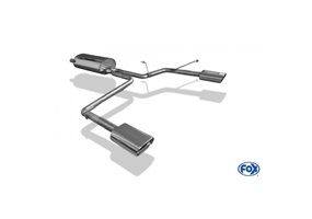 Escape deportivo Fox Lexus RX XU3 - Bj. desde 03 Todos