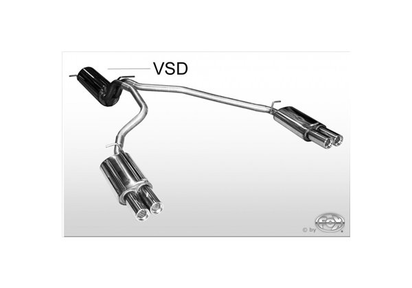 Escape deportivo Fox Land Rover Range Rover II - LP Todos