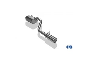 Escape deportivo Fox Mazda 3 BK - 2003-2009 Todos