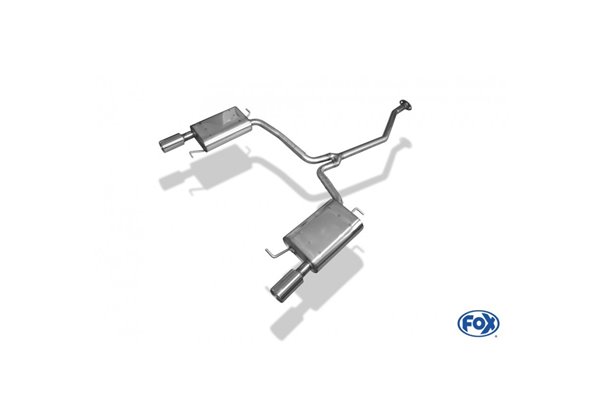 Escape deportivo Fox Mazda 6 GH Benzin Todos