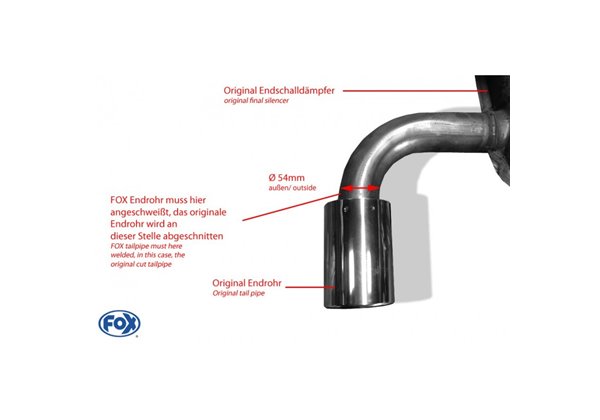 Escape deportivo Fox Mazda CX5 KE/ GH - 2011-2016 Todos