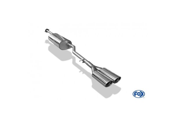 Escape deportivo Fox Mercedes A-Klasse W168 Benzin Todos