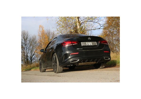 Escape deportivo Fox Mercedes A-Klasse W177/ V177 (desde 2018) A180/ A200 Todos